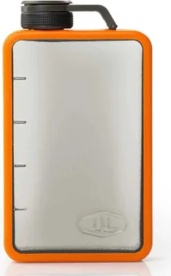 Produktbild von GSI Outdoors Boulder 10, 295,7 ml, Copolyester, Silikon, Durchscheinend, Orange, 117,9 g, 94 mm, 28 mm