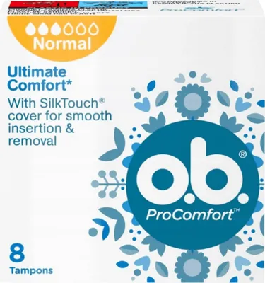 Obrázok produktu pre Tampony O.B. ProComfort Normal 8 sztuk