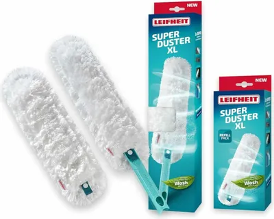 Immagine prodotto di Leifheit SUPERDUSTER XL con set di coperture di ricambio 41254