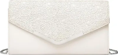 Image de Miss Lulu Femme Sac de soirée en chaîne élégante - Sac à main d'embrayage pour mariage et soirées
