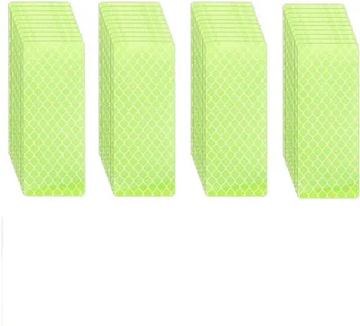 Produktbild von Sicherheitsreflektoren – 8 x 3 cm – Set mit 200 Stück – sichtband – Wasserfest – Nachtsichtbar