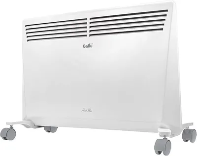 Image de Ballu Heat Max : convecteur électrique, radiateur électrique de 1500W. Chauffage électrique, radiateur mural, appareil de chauffage sur roulettes, programmation hebdomadaire, minuterie, convecteur électrique