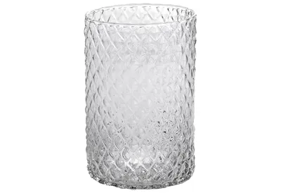 Obrázek produktu pro Nohel Garden Váza DIAMOND VÁLEC ruční výroba skleněná d10x15cm