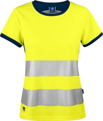 Produktbild von Projob 6012 DAMEN T-SHIRT EN ISO 20471 KLASSE 2