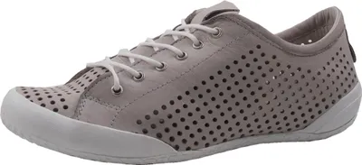 Produktbild von Andrea Conti Damen Schnürschuh Halbschuh Leder Sneaker mit Perforierung 0345767, Größe:38 EU, Farbe:Grau