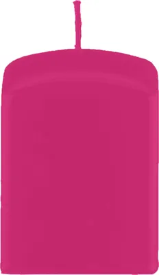 Produktbild von Quader, Quadratische Kerzen Fuchsia Pink 100 x Ø 60/60 mm, 16 Stück