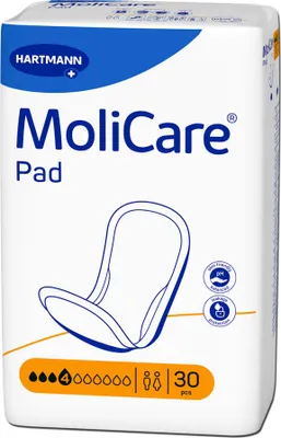 Image de Hartmann Molicare Pad 4 gouttes - 1 paquet de 30 protections