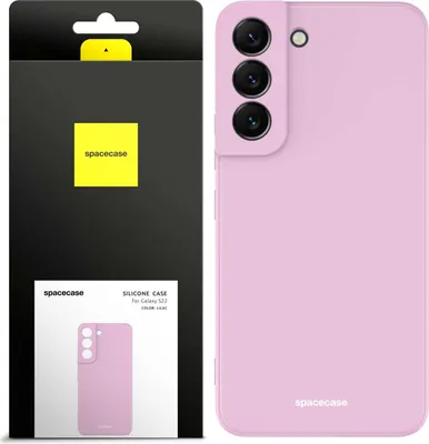 Image de Coque en silicone SPACECASE Coque en silicone pour Galaxy S22 Rose