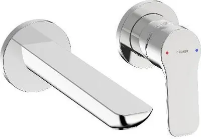 Zdjęcie produktu dla HANSA HANSABASIC bateria umywalkowa, występ 185 mm, chrom, 55602103