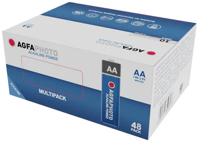 Produktbild von Batterie Alkaline, Mignon, AA, LR06, 1.5V Power, Retail Box (48-Pack)
