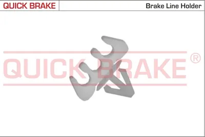 Produktbild von QUICK BRAKE Bremsleitungshalter WB 5mm