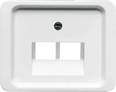 Immagine prodotto di Busch-Jaeger Disco centrale doppio Busch-Jaeger 1803-02-24G bianco studio, 1 pz.