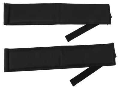 Immagine prodotto di 2 cinghie imbottite in nylon per fissare pannelli di cartongesso, con sistema di regolazione a strappo.