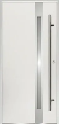 Obrázok produktu pre Oceľové vchodové dvere Temidas 68 90 P biele otváranie dovnútra