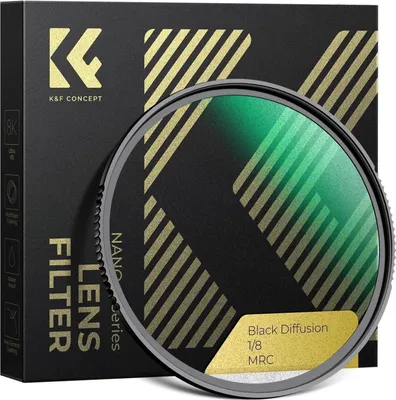 Image de 77mm Black-Mist 1/8 Filter Verre optique 28x Nano revêtement