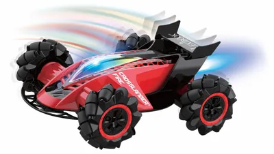 Produktbild von CROSSLANDER® Fire – Wiederaufladbares ferngesteuertes Auto mit Wasserrauch, Lichtern und Sound mit Gesten- und Fernsteuerung