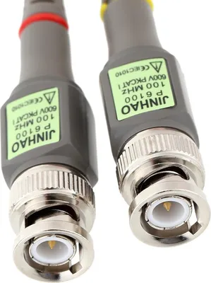 Obrázek produktu pro P6100 2ks vysoce přesná osciloskopická sonda 1X 10X 100MHz testovací sonda s krokosvorkou
