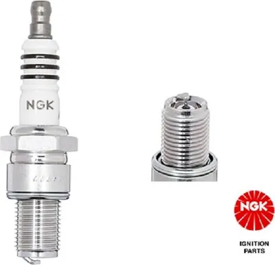 Produktbild von NGK Zündkerze BR9ECSIX-5 Iridium-Zündkerze entstört, 19,0mm Langgewinde Ø 14,0mm, 6014