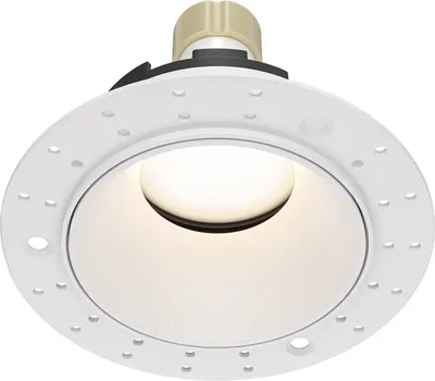 Immagine prodotto di Faretto da incasso Maytoni GU10 10W, alluminio, bianco, dimmerabile, rotondo, IP20