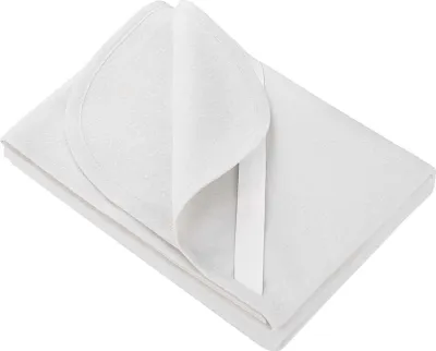 Produktbild von Molton-Matratzenauflage - Weiß - Baumwolle - 100 x 200 cm