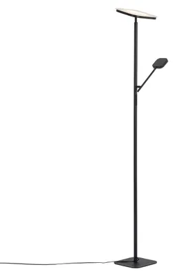 Produktbild von Moderne Stehleuchte Schwarz inkl Dimmbarer LED Divana