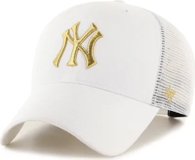 Obrázek produktu pro 47 Brand Trucker Cap - BRANSON Metallic New York Yankees
