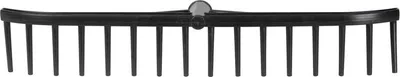 Immagine prodotto di Rastrello per fieno Longbow, 16 denti, plastica, per foglie, senza manico