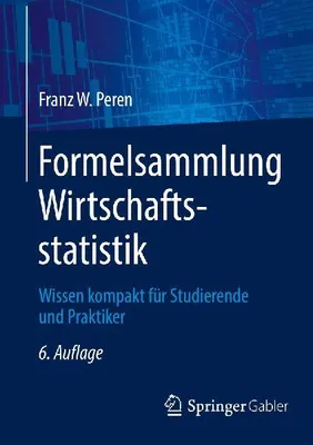 Produktbild von Formelsammlung Wirtschaftsstatistik
