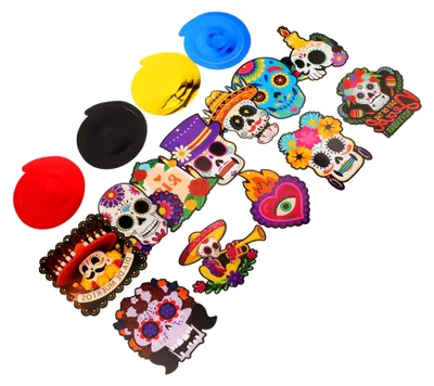 Produktbild von 12 Stück Spiralanhänger Tropfenornamente für Partys