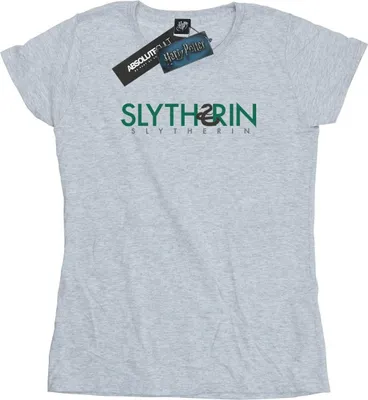 Produktbild von Harry Potter - "Slytherin" T-Shirt für Damen BI23150 (XXL) (Grau)