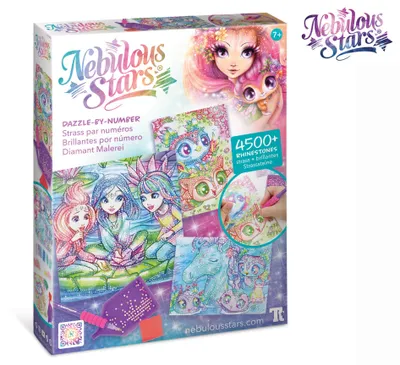 Produktbild von Nebulous Stars Verzieren Sie Steine nach Zahlen Set