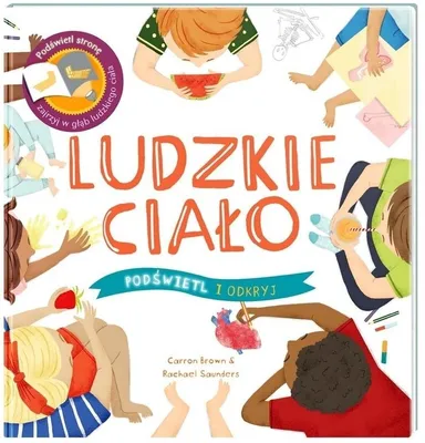 Imagen del producto de Podświetlana książka edukacyjna dla dzieci Ludzkie ciało