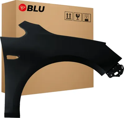 Produktbild von BLU Kotflügel Passend für Opel Astra J 4 IV Z20R Rechts Schwarz SaphirSchwarz | 2009- | Vorderseite Vorne | Lackiert | Einbaufertig