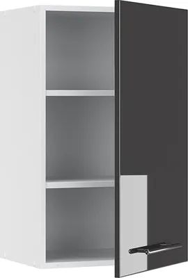 Obrázek produktu pro Skříňka do koupelny Vicco Fame-Line Antracitový vysoký lesk 45 x 72 cm, Model 43424