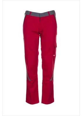Produktbild von Planam  Highline Damen Bundhose rot/schiefer/schwarz Gr. 38, 2391038