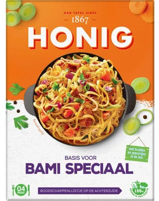 Produktbild von Honig Mix für Bami Spezial 36 g – Würzige Gewürzmischung für Bami