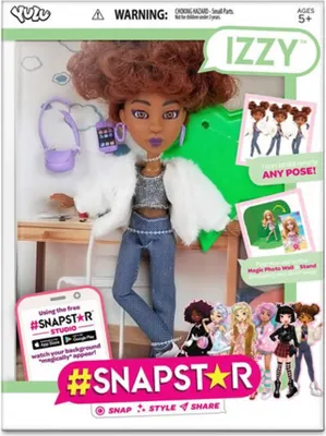 Zdjęcie produktu dla Lalka SnapStar IZZY z akcesoriami