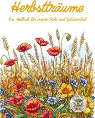Produktbild von Herbstträume - Ein Malbuch für innere Ruhe und Gelassenheit