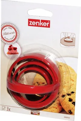 Obrázek produktu pro Sada kulatých vykrajovátek na těsto, 3 kusy