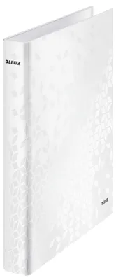 Produktbild von Leitz WOW Ringbuch für bis zu 230 Blatt, A4, 2 D-Ring Mechanik, 40 mm Rückenbrei