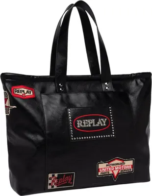 Produktbild von REPLAY Schultertasche Shopper Black schwarz
