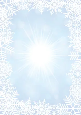 Produktbild von Motivpapier Briefpapier (Winter-5079, DIN A4 100 Blatt) Eiskristalle Schnee Sterne Sonne blau weiß