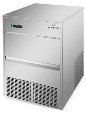 Obrázok produktu pre Klarstein profesionálny výrobník ľadových kociek, 260W, 50 kg/24 h, strieborná