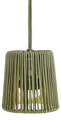 Immagine prodotto di Lampada a sospensione LED portatile con telecomando e batteria ricaricabile tramite USB, ideale per decorare interni ed esterni (verde)