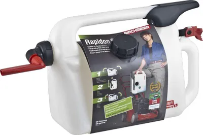 Image de Jerrican Rapidon 6, 6 L pour hydrocarbure essence 2 T, 4 T diesel