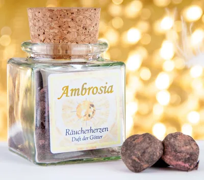 Produktbild von Räucherwerk Ambrosia Herzen Berk HS-100-H Duft der Götter Esoterik