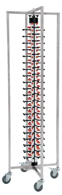 Imagen del producto de Sistema de estanterías para cajas, dimensiones: 65 x 59 x 188 cm