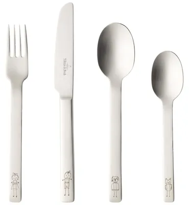 Zdjęcie produktu dla Villeroy&Boch - Komplet sztućców dla dzieci 4 el. One