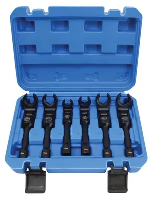 Obrázok produktu pre Sada kĺbových vidlicových kľúčov 3/8'' na potrubie 12 - 19mm, 6ks