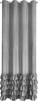 Obrázek produktu pro Eurofirany 454021, Sheer, Stříbrná, Vzorovaný, Polyester, Průchodka, 200 g/m²